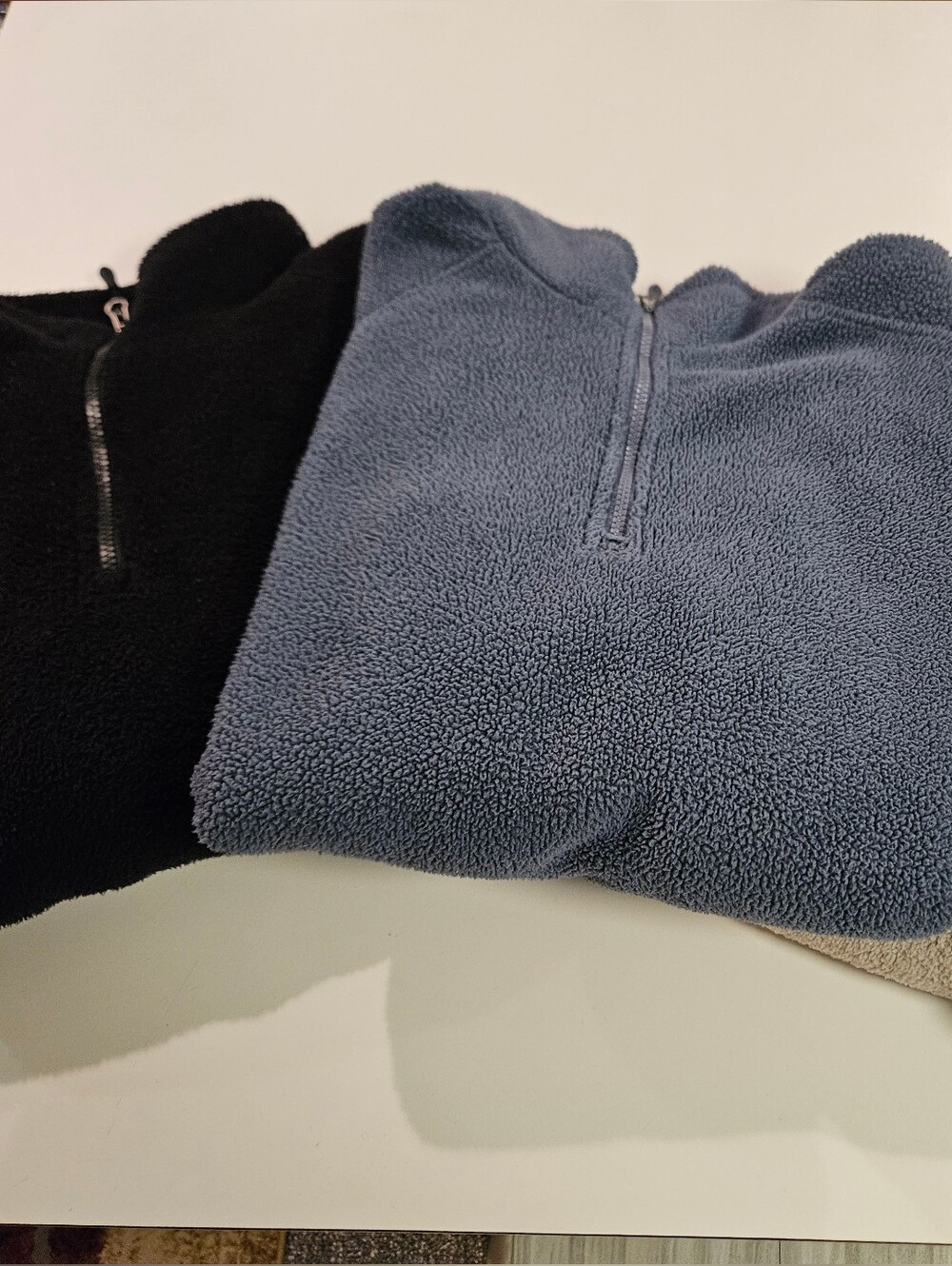Womens Lot Of 3 Fuzzy Quarter Zips Fleeces Size XL/XXL
